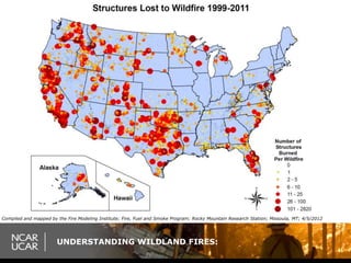 UNDERSTANDING WILDLAND FIRES:
Compiled and mapped by the Fire Modeling Institute; Fire, Fuel and Smoke Program; Rocky Mountain Research Station; Missoula, MT; 4/5/2012
 
