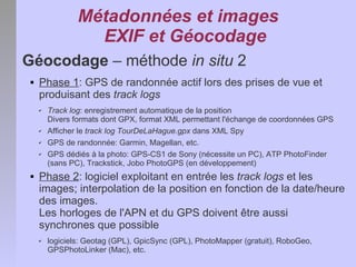 Géolocalisation des images numériques