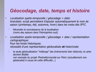 Géolocalisation des images numériques