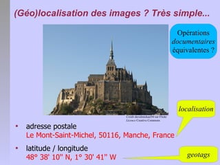 Géolocalisation des images numériques