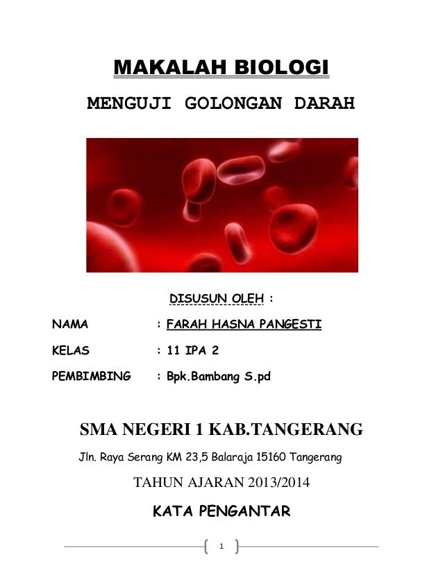 Cara Mengetahui Kita Golongan Darah Apa