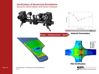 Gom File.pdf GOM Verification Of Finite Element Simulations | PDF