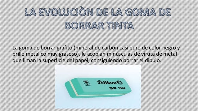 Goma de borrar