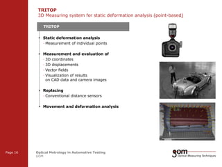 Gom File.pdf GOM Automotive Testing | PDF