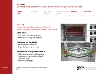 Gom Inspection Color Map.pdf GOM Automotive Testing | PDF