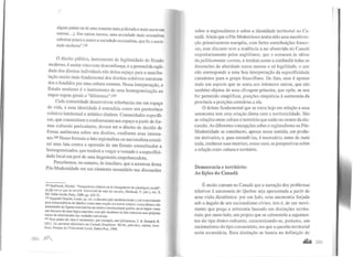 '
alguns países ou de uma maneira mais policiada e mais suave em
outros(...). Em outros termos, uma sociedade mais sensualista
substitui pouco a pouco a sociedade racionalista, que foi a socie-
dade moderna".338
O direito público, instrumento de legitimidade do Estado
moderno, é assim visto com desconfiança, e a pretendida eqüi-
dade dos direitos individuais não deixa espaço para a manifes-
tação muito mais fundamental dos direitos coletivos estrutura-
dos e fundidos por uma cultura comum. Nessa interpretação, 0
~stado moderno é o instrumento de uma homogeneização ao
1mpor regras gerais a "diferentes".339
~ada comunidade desenvolveu referências em um espaço
de v1da, e essa identidade é entendida como um patrimônio
coletivo intelectual e artístico distinto. Comunidades específi-
cas, que construíram e conformaram um espaço a partir de for-
mas culturais particulares, devem ter o direito de decidir de
forma autônoma sobre seu destino, conforme seus interes-
ses.340 Nesse formato a luta regionalista ou nacionalista consti-
tui uma luta contra a opressão de um Estado centralizador e
homogeneizador, que tenderá a vergar a vontade e a especifici-
dade local em prol de uma hegemonia empobrecedora.
Percebemos, no entanto, de imediato, que a natureza dessa
Pós-Modernidade era um elemento secundário nas discussões
338
Maffcsoli, Michel. "Pcrspectives tribales ou Ic changemcnt de paradicrme social"
m Qu'est-ce que la soriété, Université de tous les savoirs, Michaud, Y. Cclir.), vol. 3:
Ed. Od1le Jacob, Paris, 2000, pp. 423-31.
339
Segundo D~pont, Louis, op. cit., o discurso pós-moderno tende a ver o movimento
pela l~dcpcndcnc1a do Quebcc como uma reação aos novos tcmros, e seus líderes são
assurulados às figuras n~acionárias no cenário internacional; porém, ao se impor como
u~ d1scurso de uma lógtca supenor, esse pós-modemo de fato contraria suas próprias
rmzes de relativizador das verdades universais.
340
Esse ponto de v.ista é sustentado, por exemplo, em Létourneau, J. & Bemard, B.
C?Jr.). La quest1on tdentztwre au Canada franphone: Rérits, parcours, enjeu.x, hors-
lteu.x, Presses de l'Université Lavai, Sainte-Foy, 1994.
sobre o regionalismo e sobre a identidade territorial no Ca-
nadá. Ainda que aPós-Modernismo tenha sido uma manifesta-
ção primeiramente européia, com fortes contribuições france-
sas, esse discurso teve a tendência a ser absorvido no Canadá
majoritariamente pelos anglófonos, que o somaram às idéias
do politicamente correto, e tendem assim a confundir todas as
dimensões da alteridade numa mesma e só legalidade, o que
não corresponde a uma boa interpretação da especificidade
canadense para o grupo francófono. De fato, esse é apenas
mais um aspecto que se soma aos inúmeros outros, que são
também objetos de uma clivagem primeira, que opõe, se nos
for permitido simplificar, posições simpáticas à autonomia da
província a posições contrárias a ela.
O debate fundamental que se trava hoje em relação a essa
autonomia tem uma relação direta com a territorialidade. São
as relações entre cultura e território que estão no centro da dis-
cussão. As diferentes concepções sobre o regionalismo na Pós-
Modernidade se constituem, apenas nesse sentido, em produ-
tos derivados, e, para entendê-las, é necessário, antes de mais
nada, conhecer suas matrizes, nesse caso; as perspectivas sobre
a relação entre cultura e território.
Democracia e território:
As lições do Canadá
É muito comum no Canadá que a narração dos problemas
relativos à autonomia do Quebec seja apresentada a partir de
uma visão dicotômica: por um lado, uma autonomia forjada
sob o ângulo de um nacionalismo cívico, isto é, de um movi-
mento que prega a soberania baseado em distinções territo-
riais; por outro lado, um projeto que se submeteria a argumen-
tos do tipo étnico-culturais, caracterizando-se, portanto, um
nacionalismo do tipo comunitário, em que a questão territorial
seria secundária. Essa distinção se baseia na definição de
...... :ws
 