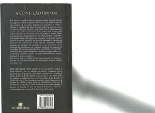 Gomes a condição urbana