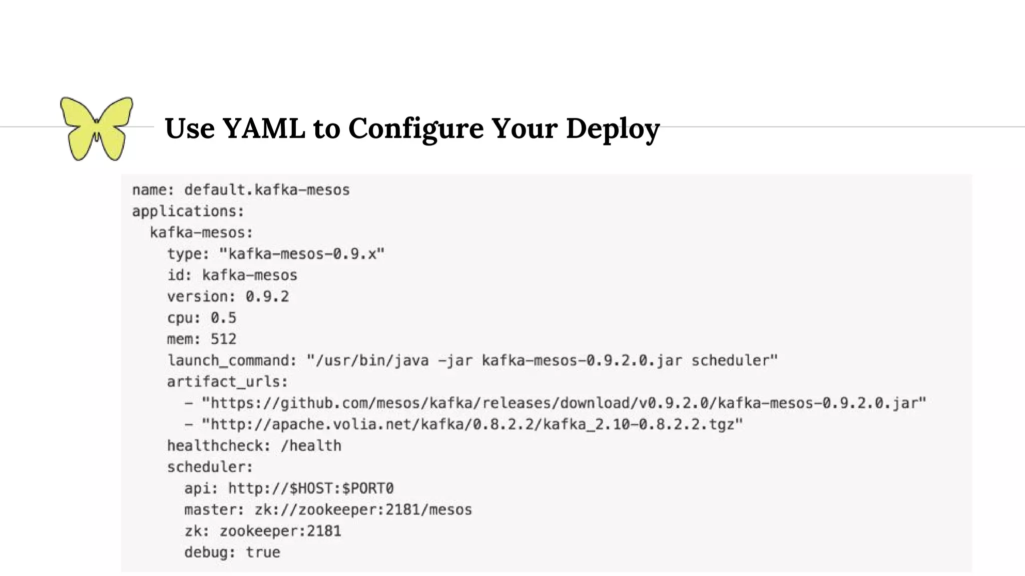 Use YAML to Configure Your Deploy 