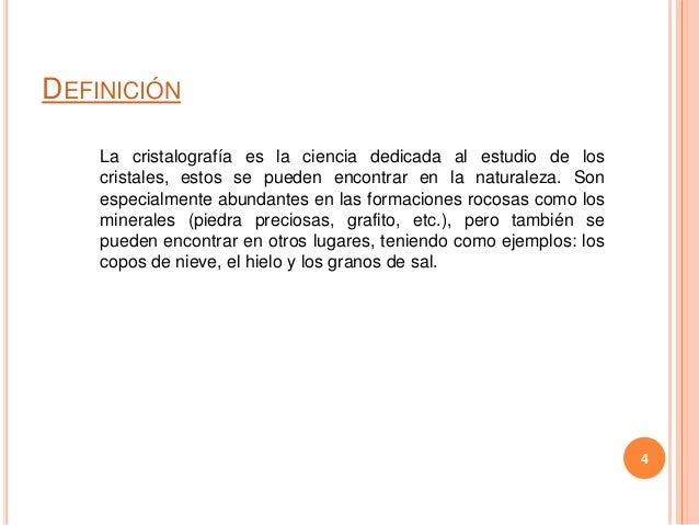 Cristaloquímica