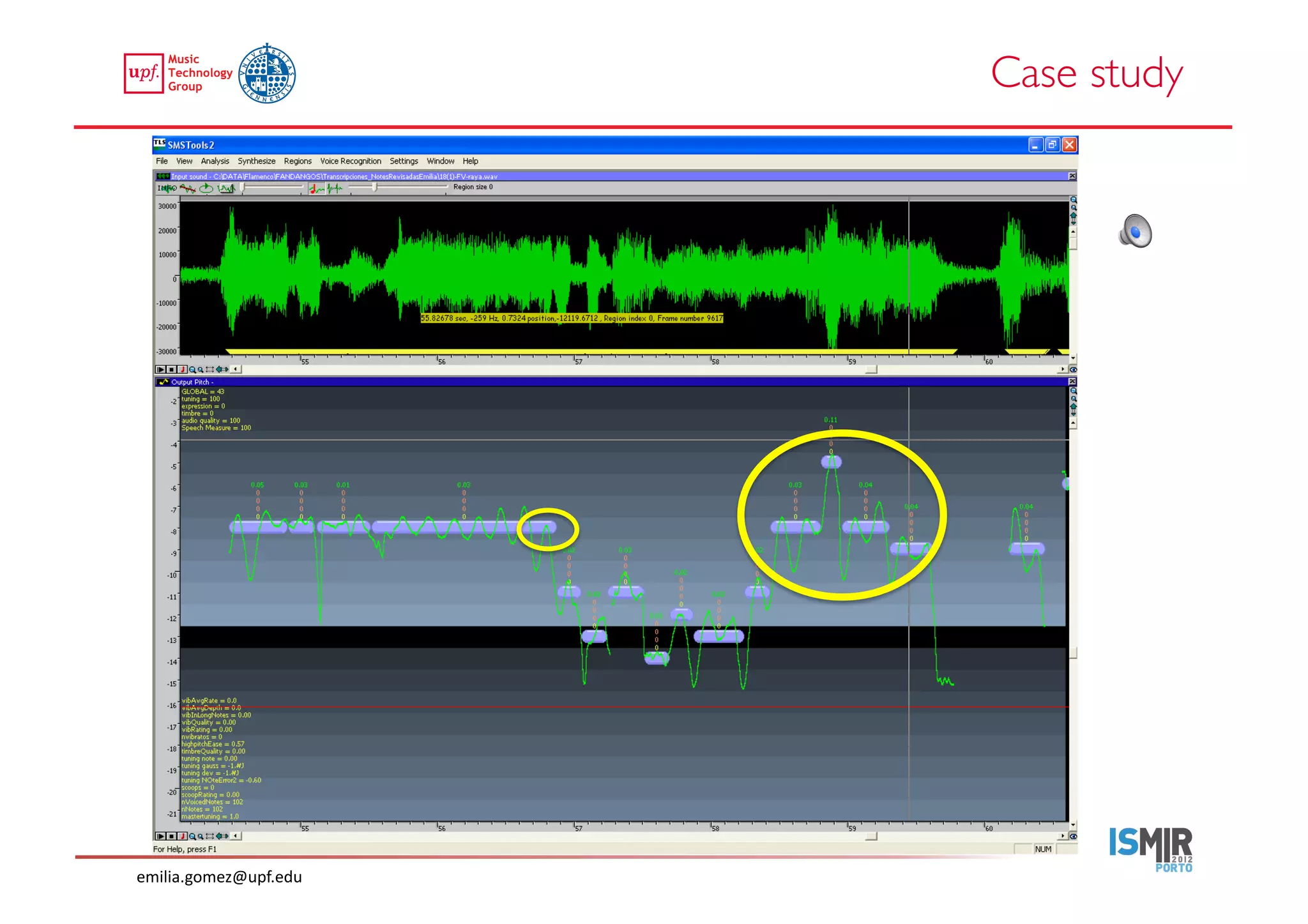Case study	





emilia.gomez@upf.edu	
  
 