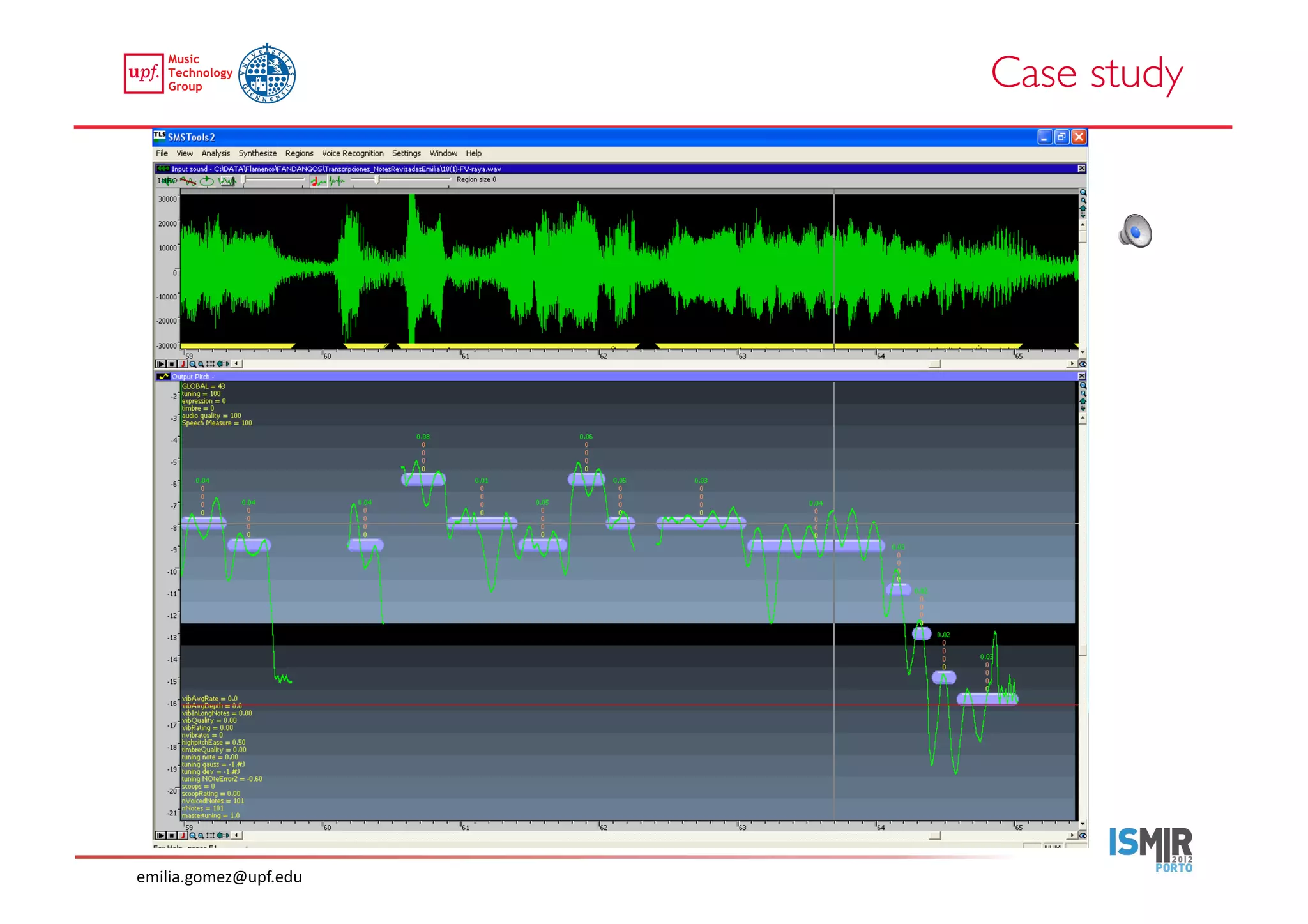 Case study	





emilia.gomez@upf.edu	
  
 