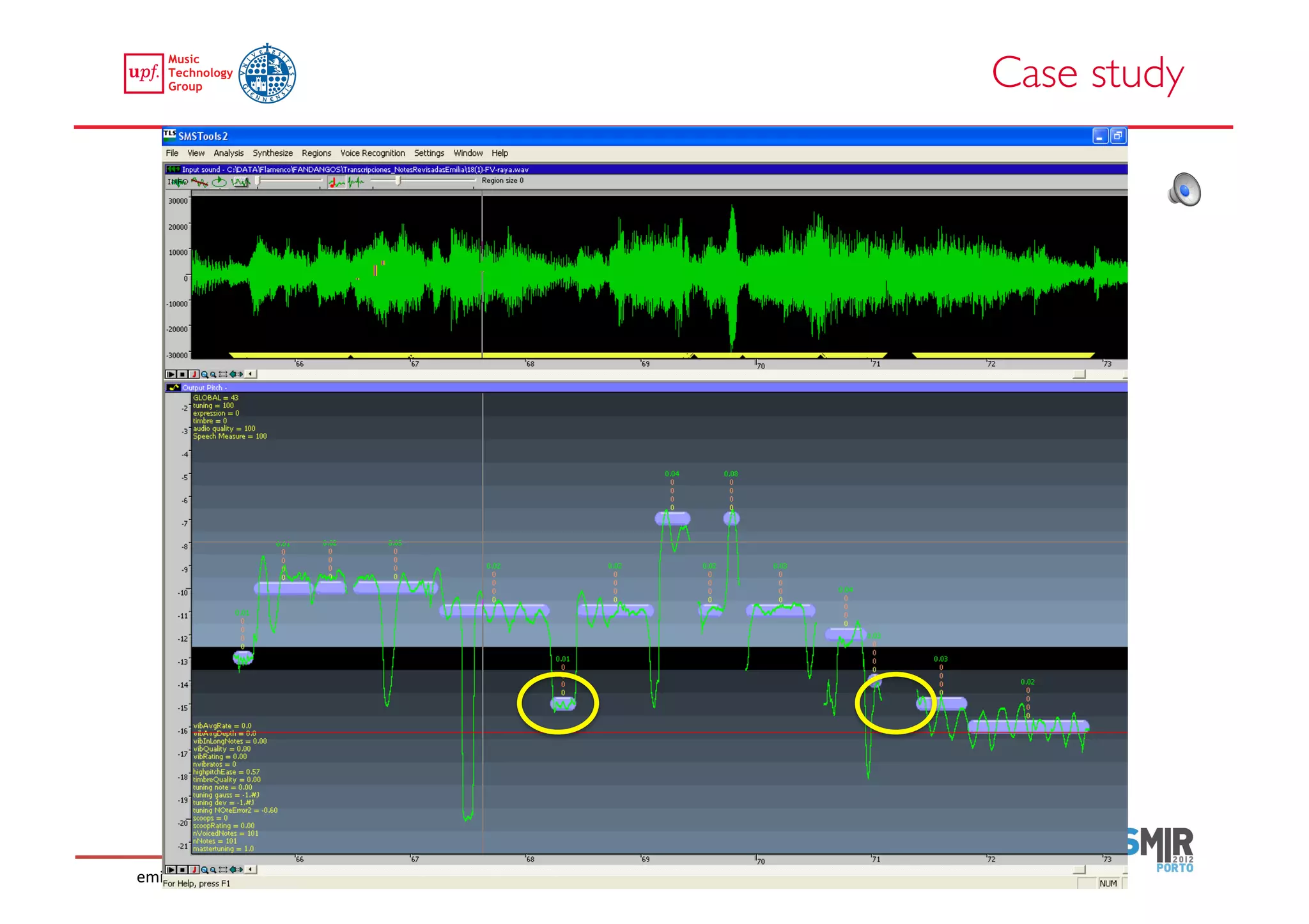 Case study	





emilia.gomez@upf.edu	
  
 