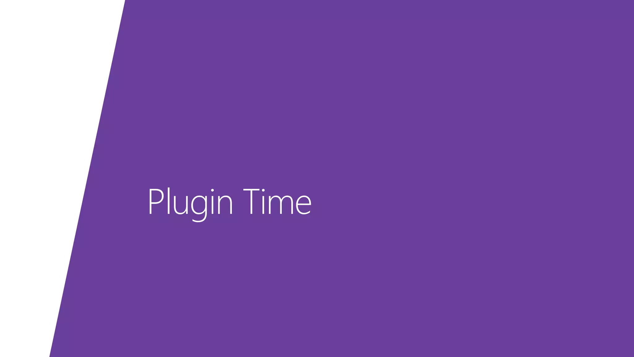 Plugin Time 