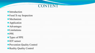 Quality Control In Food For Microbial Quality Control And Testing | PDF