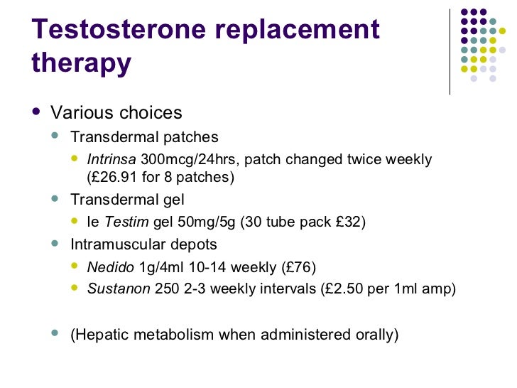 How does Intrinsa Patches work  Intrinsa Testosterone Patches