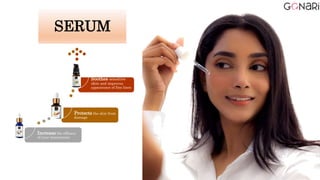 Increase the efficacy
of your moisturizer
Protects the skin from
damage
Soothes sensitive
skin and improves
appearance of fine lines
SERUM
 