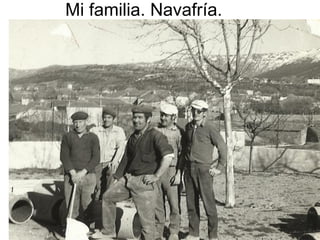 Mi familia. Navafría.

 