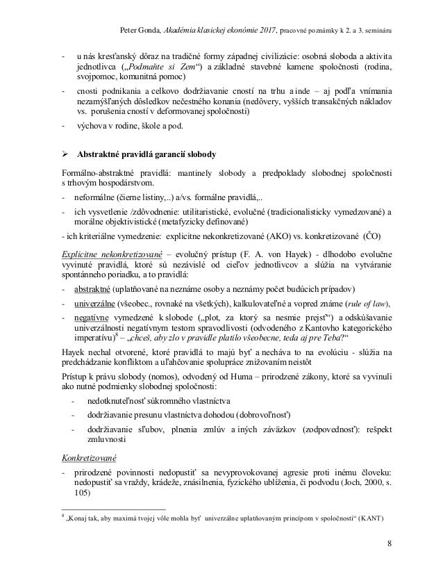 Peter Gonda Vzťah Ekonómie A Etiky Trhu A Morálky Pre - 