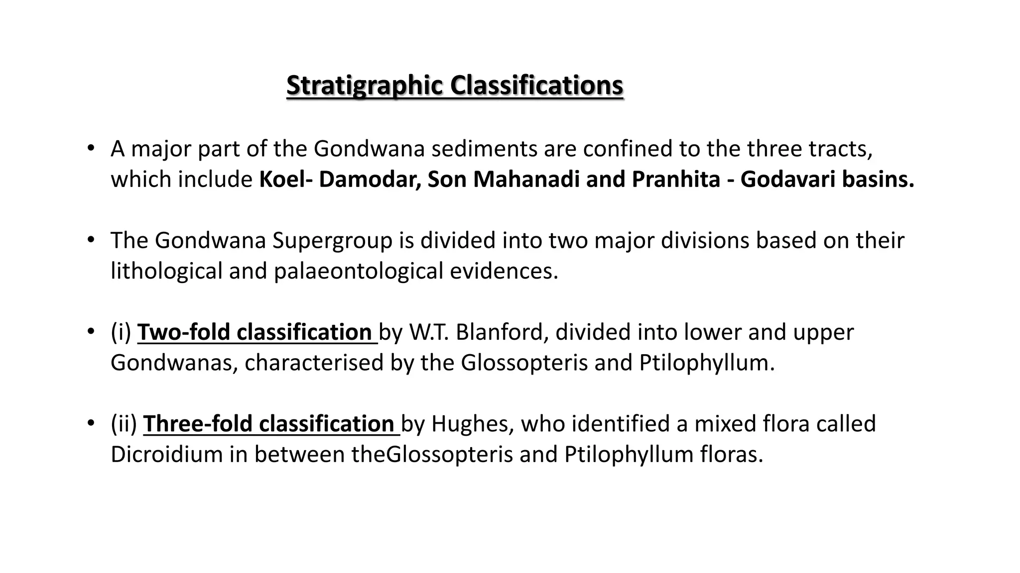 Gondwana stratigraphy | PPTX