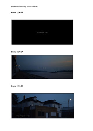 Gone Girl – OpeningCreditsTimeline
Frame 7 (00:55)
Frame 8 (00:57)
Frame 9 (01:02)
 