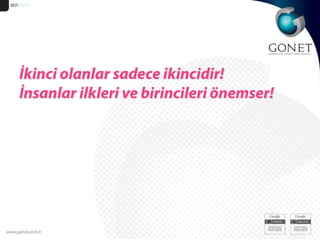 SEO 51/11İkinci olanlar sadece ikincidir!İnsanlar ilkleri ve birincileri önemser!