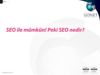 SEO 51/13SEO ile mümkün! Peki SEO nedir?