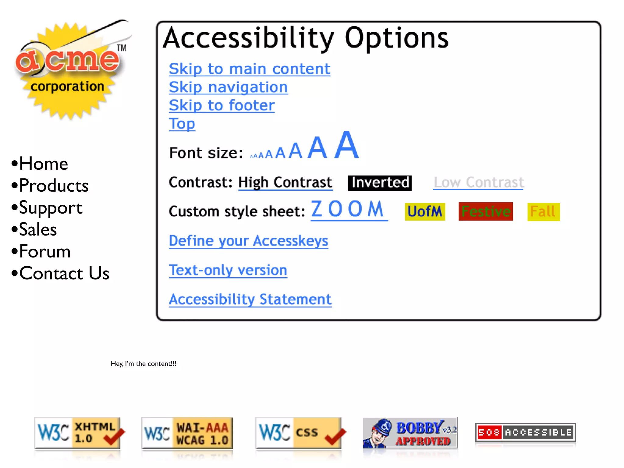 •Home
•Products
•Support
•Sales
•Forum
•Contact Us


              Hey, I’m the content!!!
 