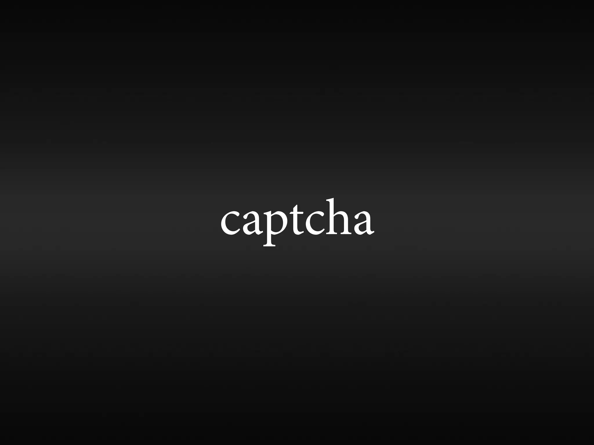 captcha
 