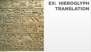 EX: HIEROGLYPH
TRANSLATION

Wednesday, February 12, 14

 