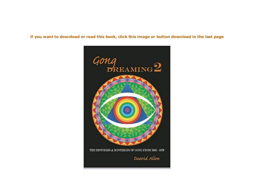 paperback library Gong Dreaming 2 The Histories & Mysteries of Gong