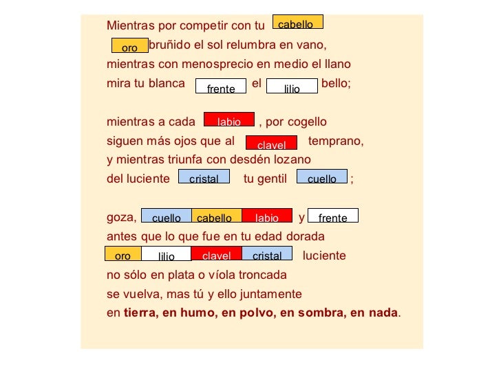 Mientras Por Competir Con Tu Cabello Analisis