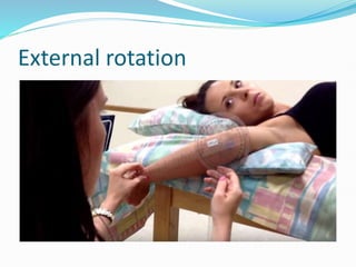 External Rotation Measurement Goniometer prac upper limb.pptx,,,,,,,,, | PPTX