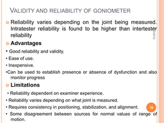 Goniometry.ppt uche | PPTX