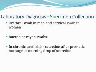 Decron Lab Test Gonococcal and Non-Gonococcal Urethritis | PPTX