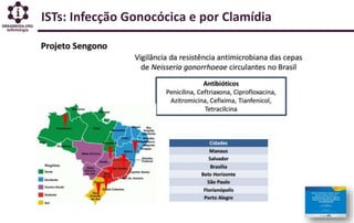 ISTs: Infecção Gonocócica e por Clamídia
 