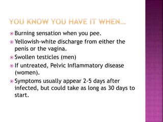 Gonorrhea powerpoint joe adamski | PPTX
