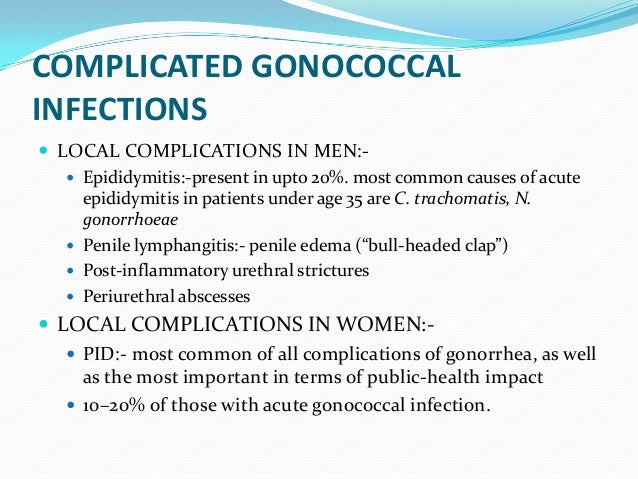 Gonorrhoea