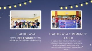 VARIOUS ROLES OF TEACHERS IN A SOCIETY.pptx