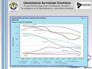 UNIVERSIDAD AUTÓNOMA CHAPINGO
Centro de Investigaciones Económicas, Sociales y
Tecnológicas de la Agroindustria y Agricultura Mundial
 