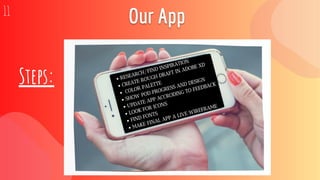 Steps:
Our App11
 