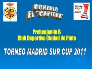Gonzalo madrid sur cup 2011