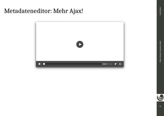 Metadateneditor: Mehr Ajax!
0:00 / 0:14
25
Oliver
Paetzel,
intranda
GmbH
22.09.2020
 