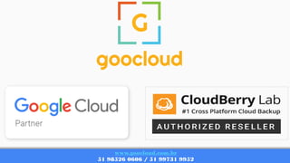 www.goocloud.com.br
51 98526 0606 / 51 99731 9952
 