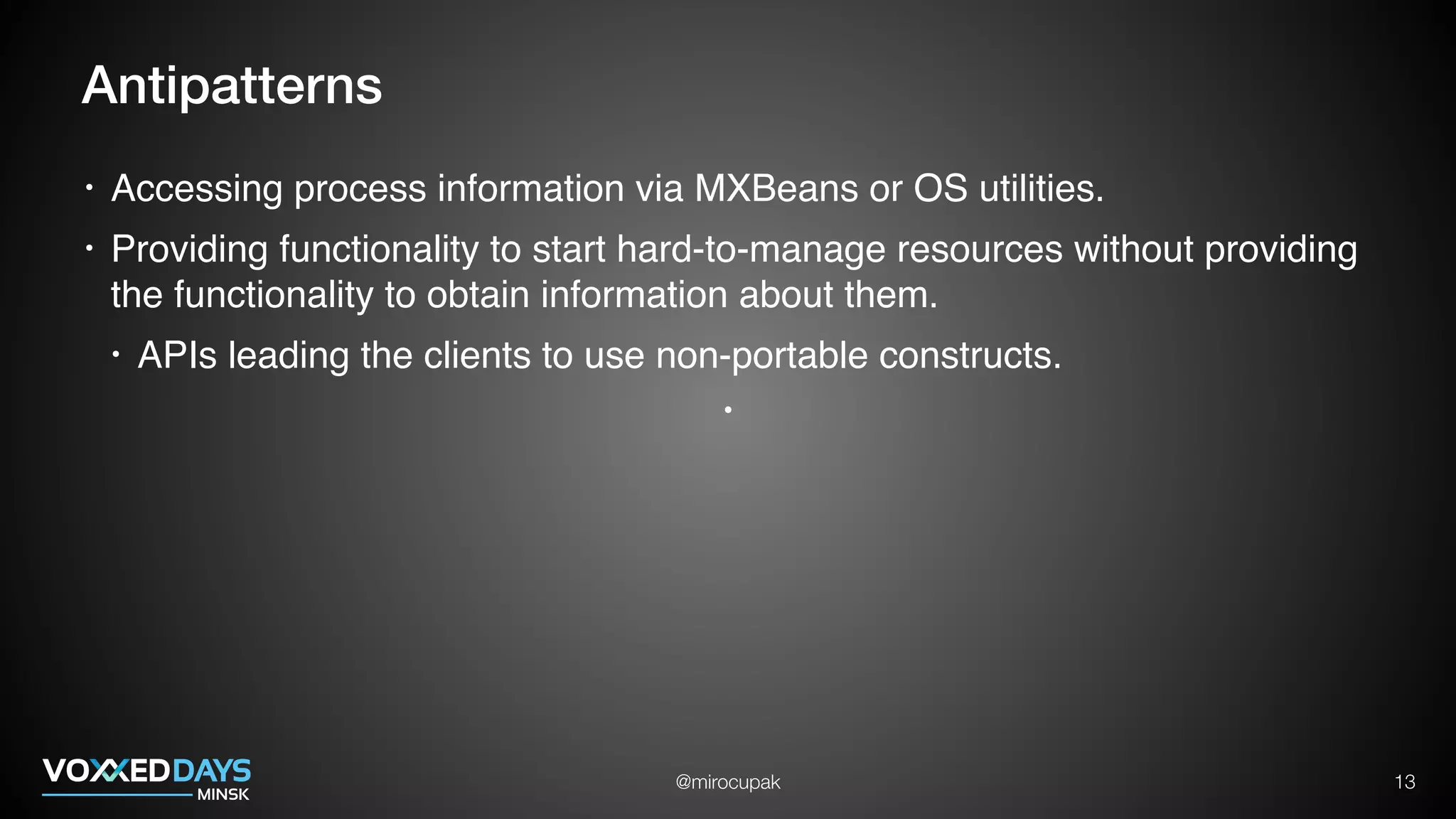 The good, the bad, and the ugly of Java API design | PPT