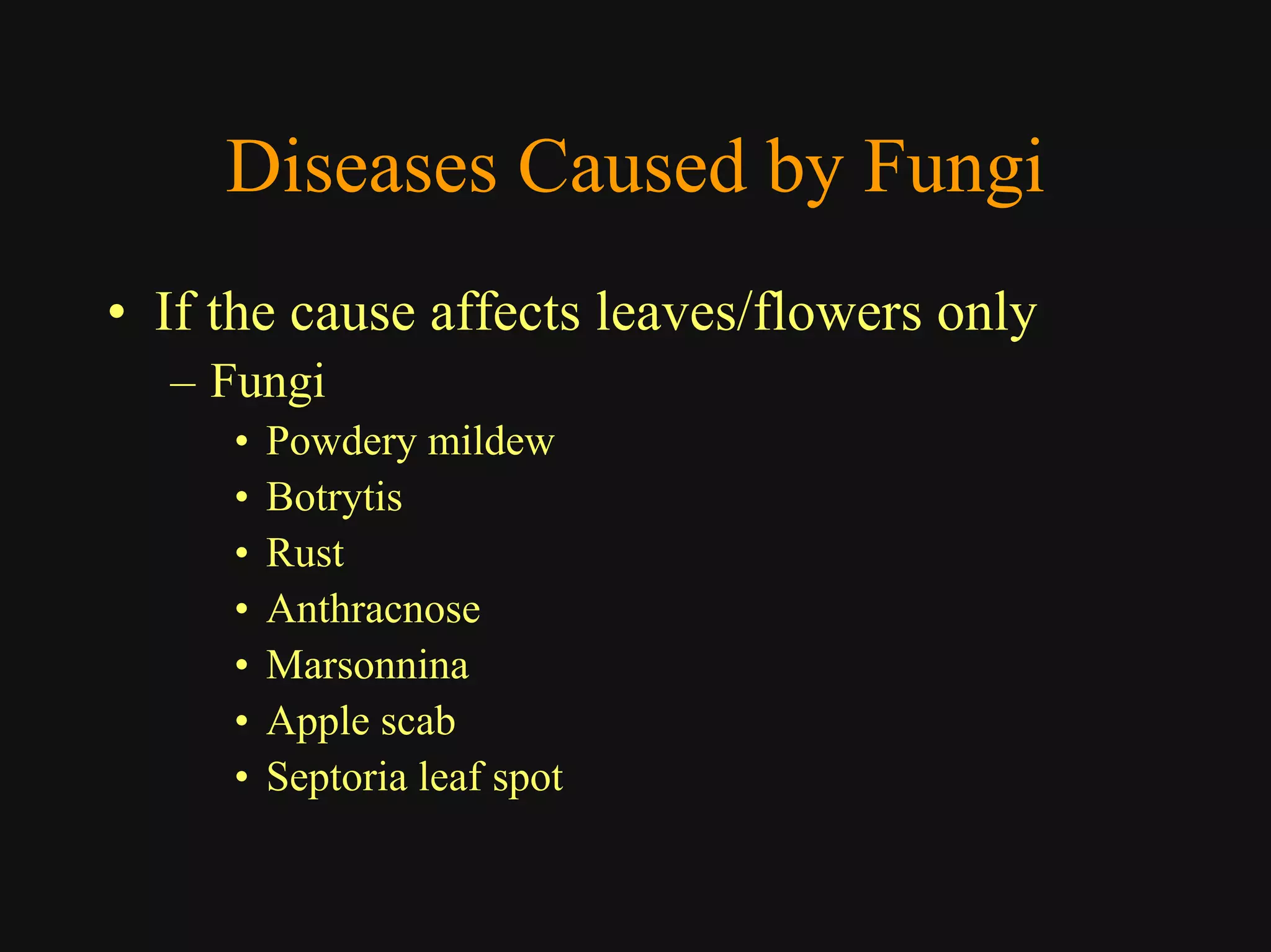Good Class4 Ornamental Diseases