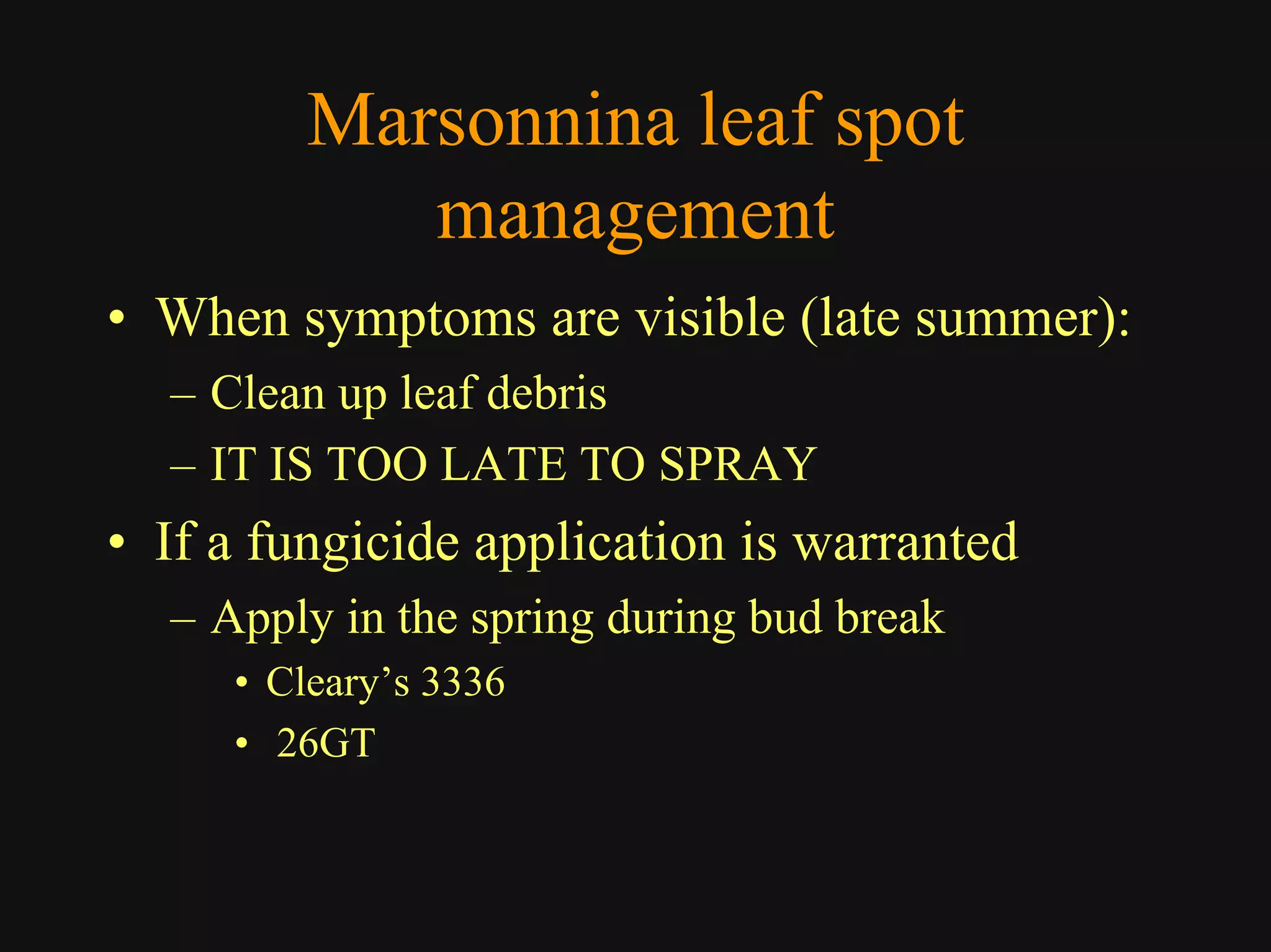 Good Class4 Ornamental Diseases