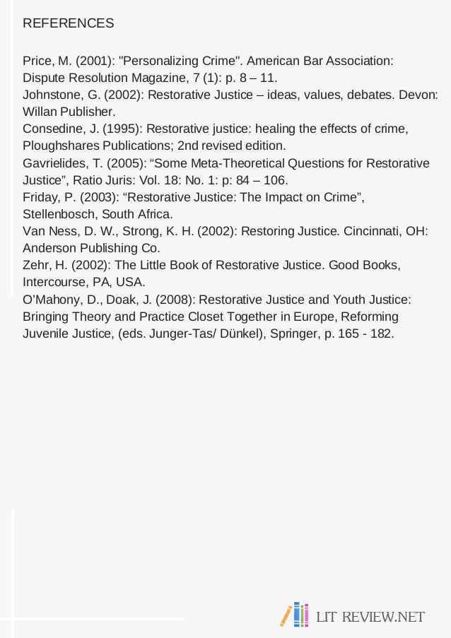 Criminal justice review journal image