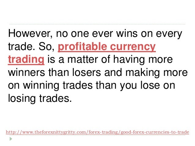 Trade currencies