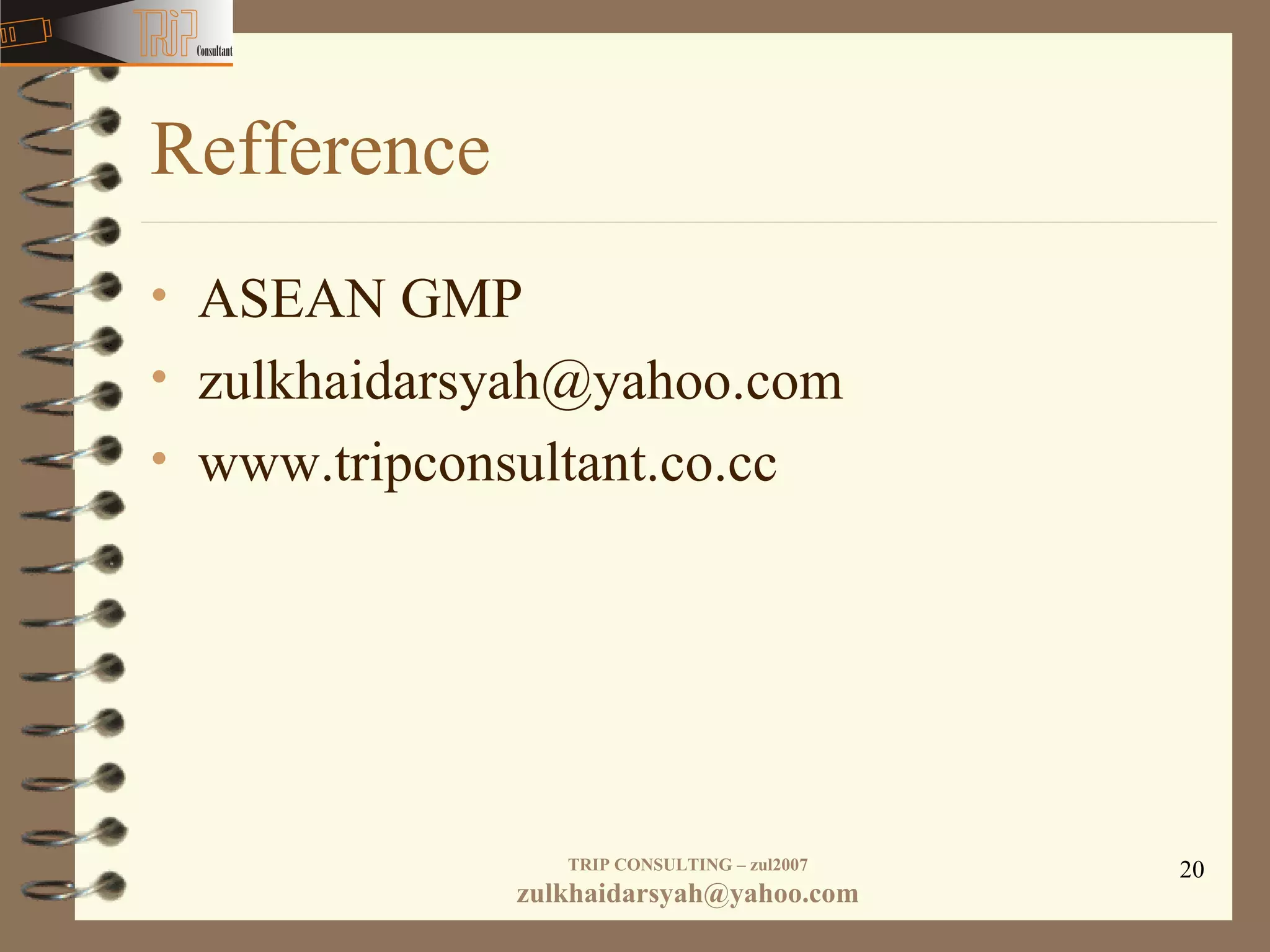 Goodhousekeeping Modul Gmp Ppt