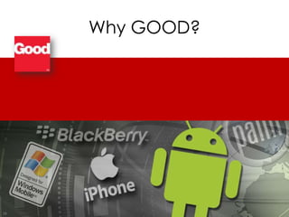 Important to separate enterprise data from personal data